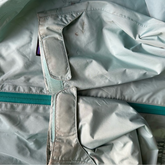 Girls Medium (10) Patagonia H2no Rain Jacket - Picture 3 of 11